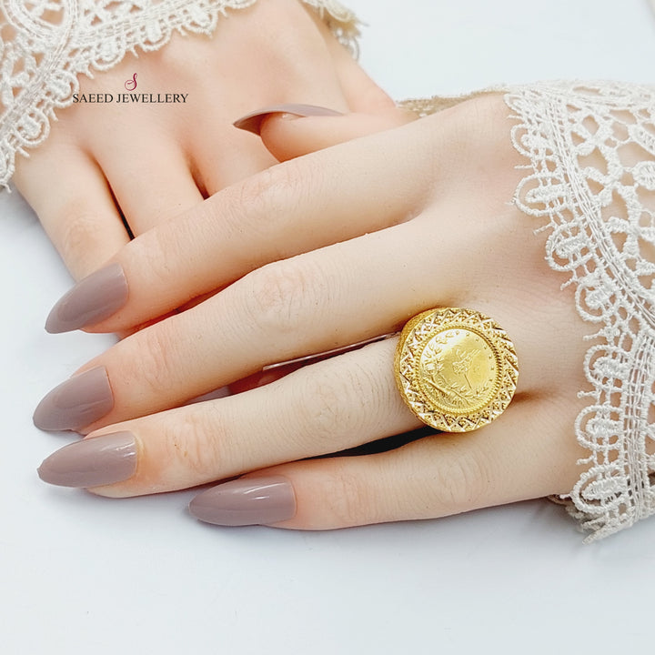 Rashadi Ring  Made Of 21K Yellow Gold by Saeed Jewelry-30323