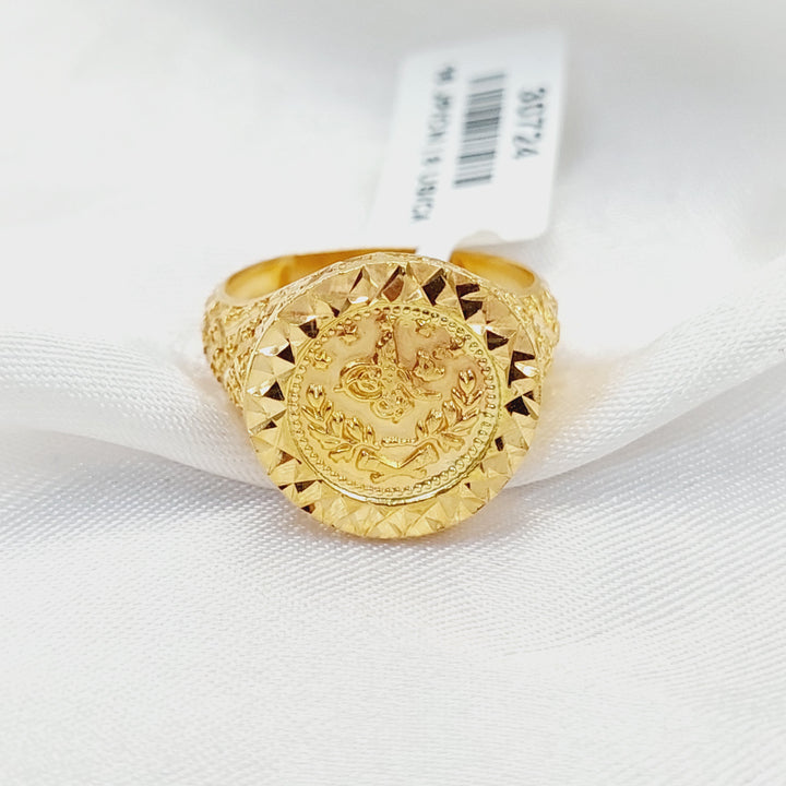 Rashadi Ring  Made Of 21K Yellow Gold by Saeed Jewelry-30724