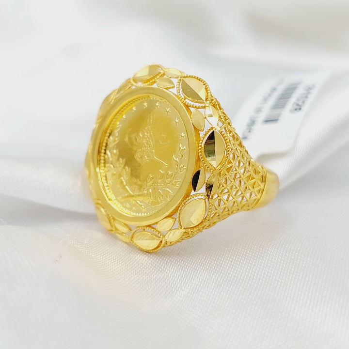 21K Gold Rashadi Ring by Saeed Jewelry - Image 3