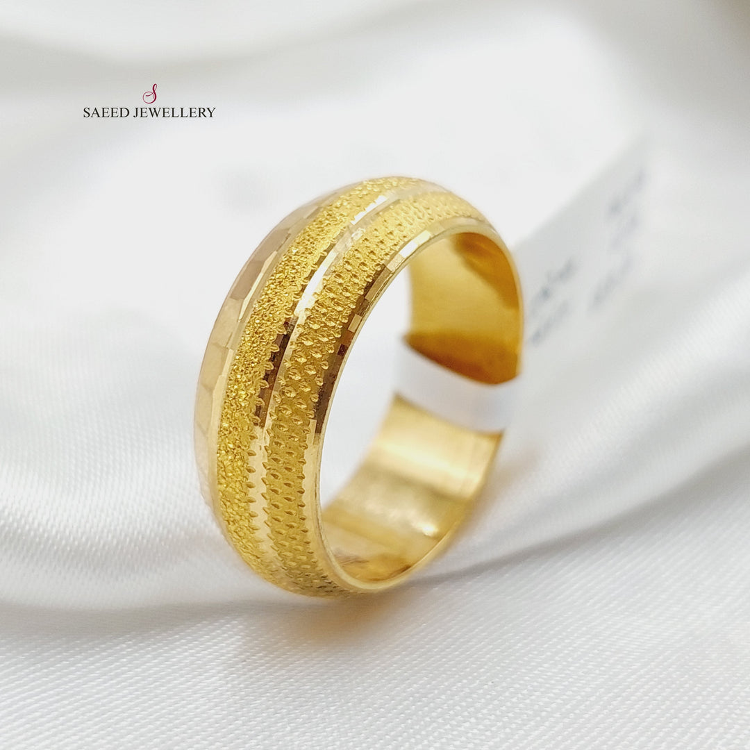 21K Gold Sanded Engagement Ring by Saeed Jewelry - Image 1