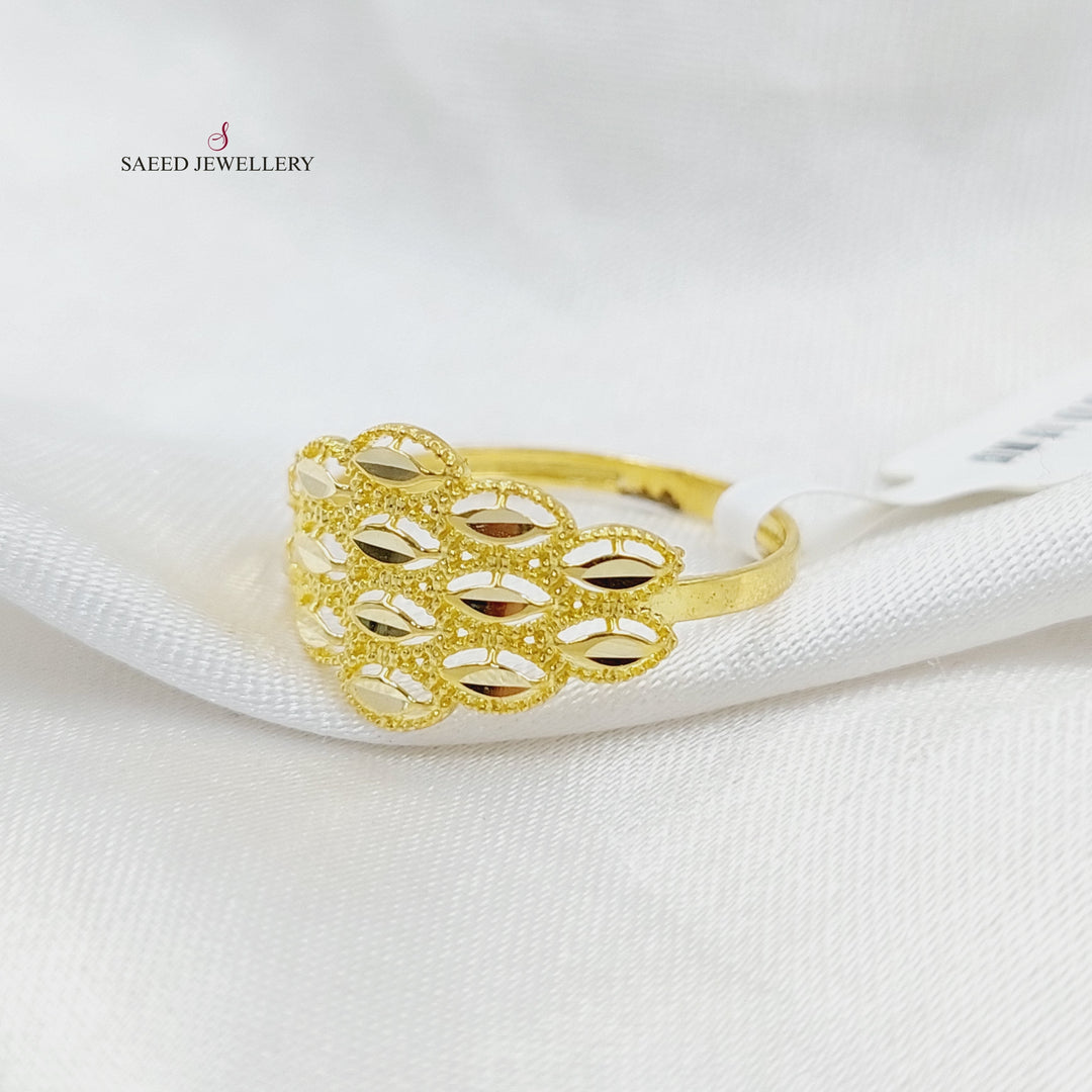 18K Gold Spike Ring by Saeed Jewelry - Image 3