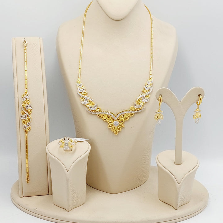 21K Gold Spike Set by Saeed Jewelry - Image 1