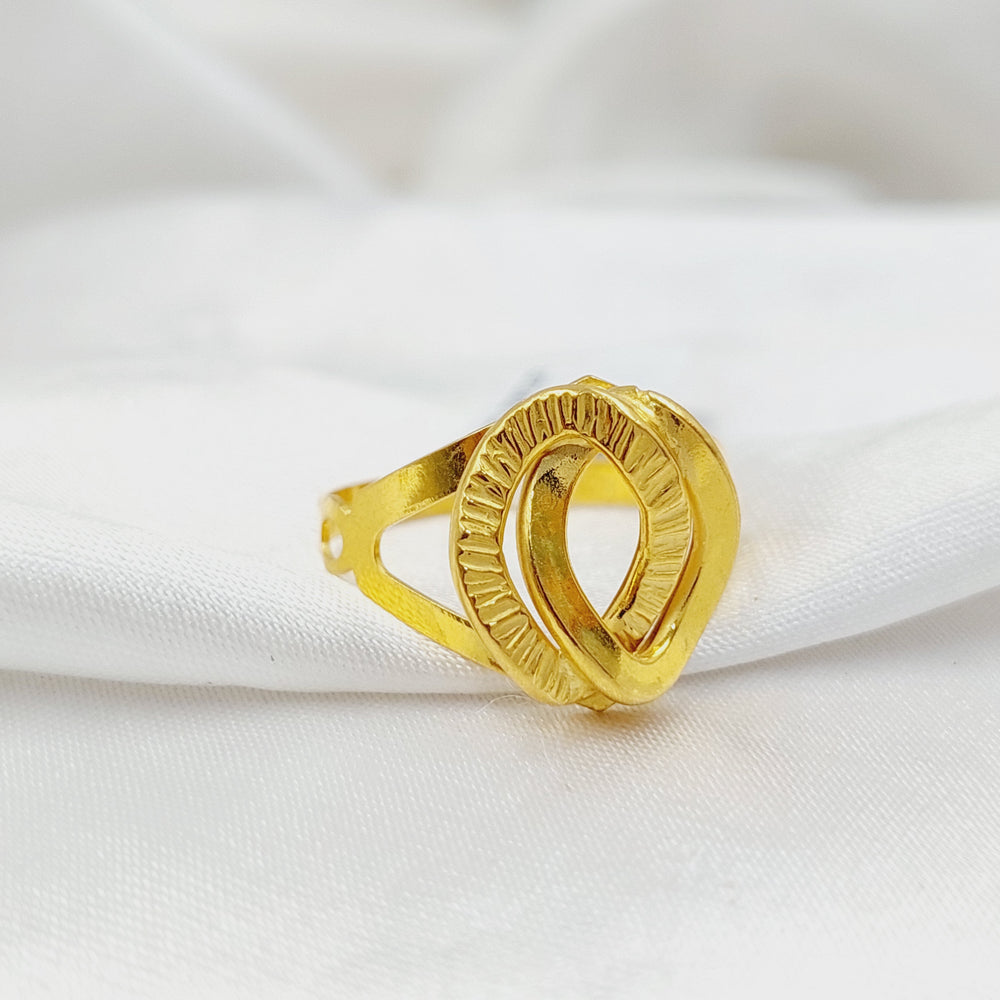 21K Gold Taft Ring by Saeed Jewelry - Image 2