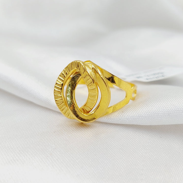21K Gold Taft Ring by Saeed Jewelry - Image 3