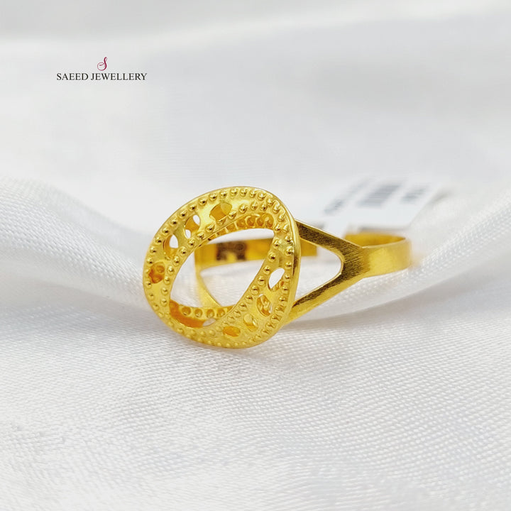 21K Gold Taft Ring by Saeed Jewelry - Image 2
