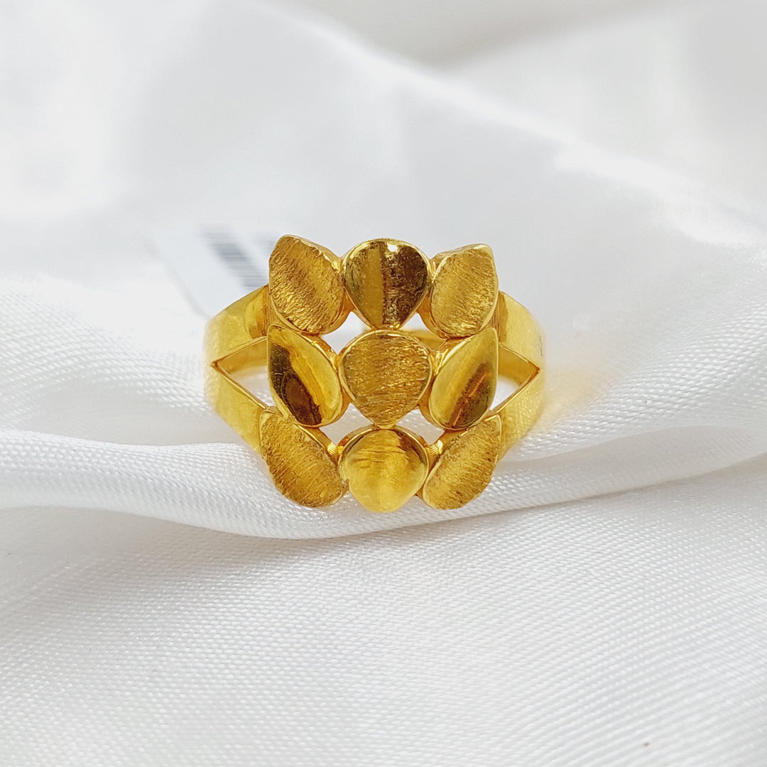 21K Gold Tears Ring by Saeed Jewelry - Image 6