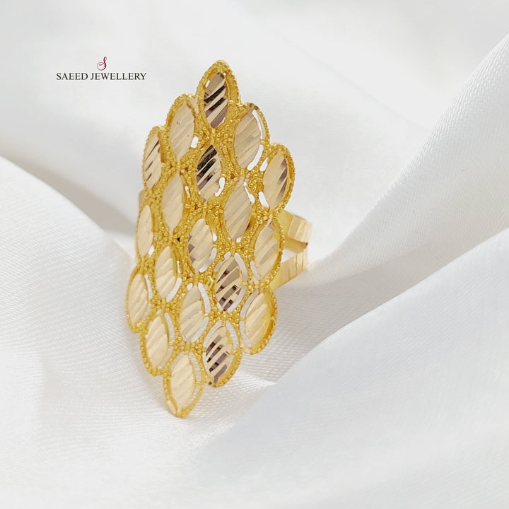 21K Gold Tears Ring by Saeed Jewelry - Image 1