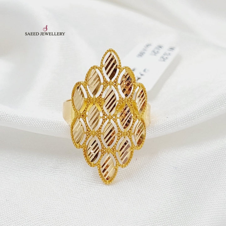 21K Gold Tears Ring by Saeed Jewelry - Image 1