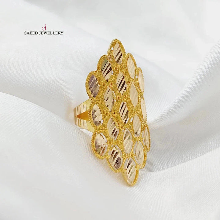 21K Gold Tears Ring by Saeed Jewelry - Image 1