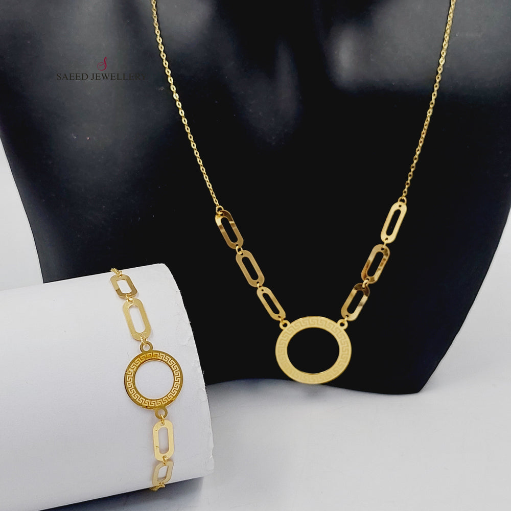 18K Gold Virna Set by Saeed Jewelry - Image 2