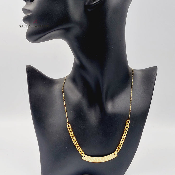   Virna Set  Made Of 18K Yellow Gold  <br>Bracelet Length: <strong> 19cm </strong> by Saeed Jewelry-29887