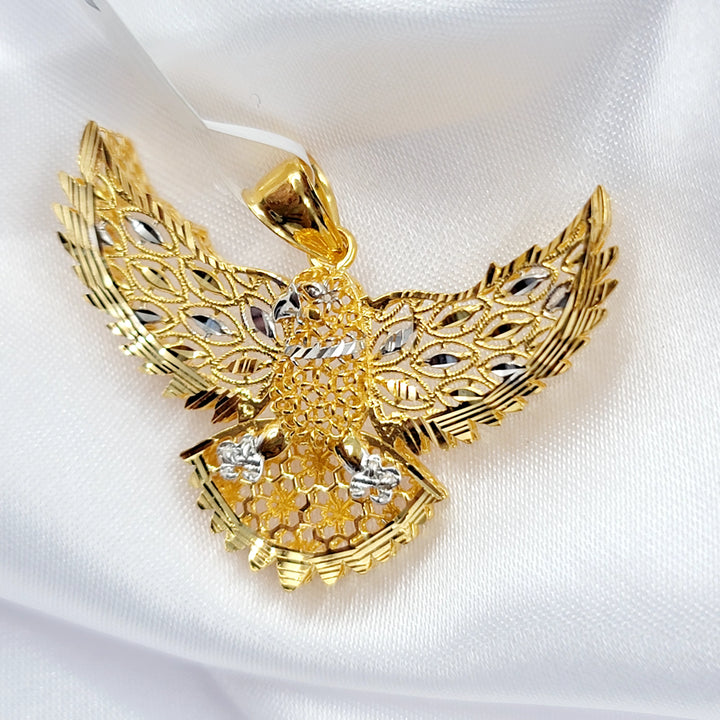 Deluxe Pendant Made of 21K Gold by Saeed Jewelry 
