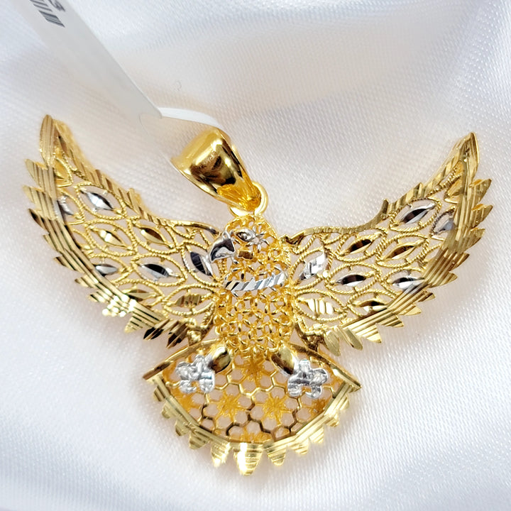 Deluxe Pendant Made of 21K Gold by Saeed Jewelry 