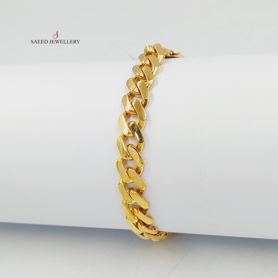 21K اسوارة جنزير اكسترا-مجوهرات الشيخ سعيد-Saeed Jewelry 