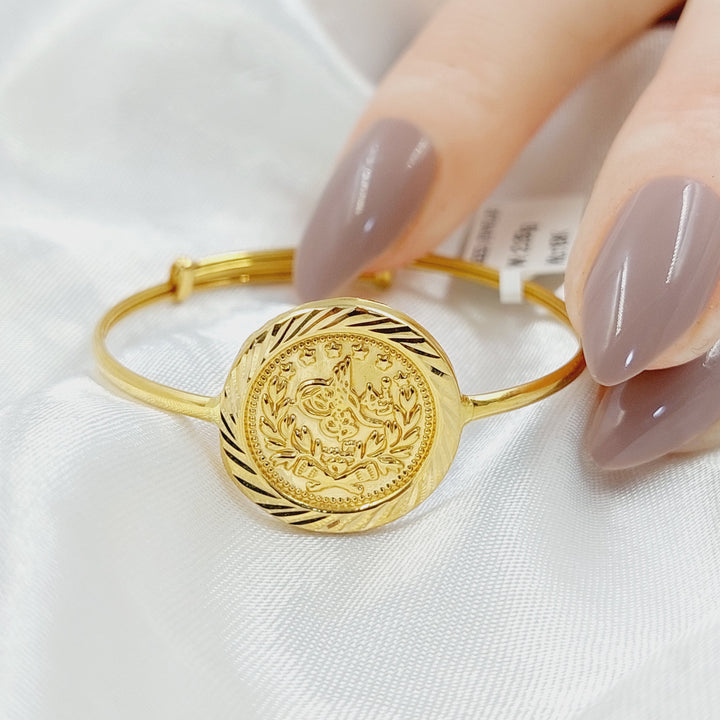 18K اسوارة اطفال-مجوهرات الشيخ سعيد-Saeed Jewelry 