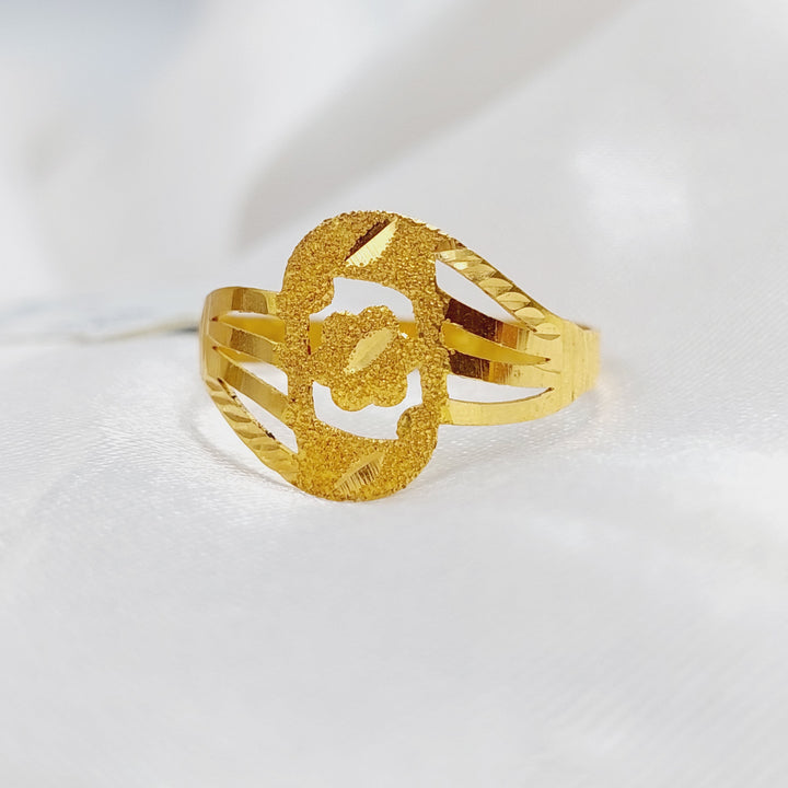 21K Gold Classic Ring by Saeed Jewelry - Image 7