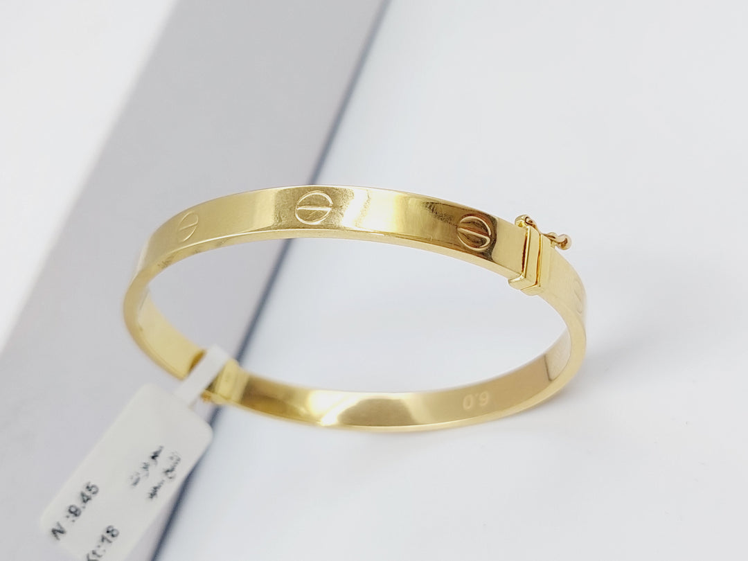 18K Gold Fancy Bracelet by Saeed Jewelry - Image 7