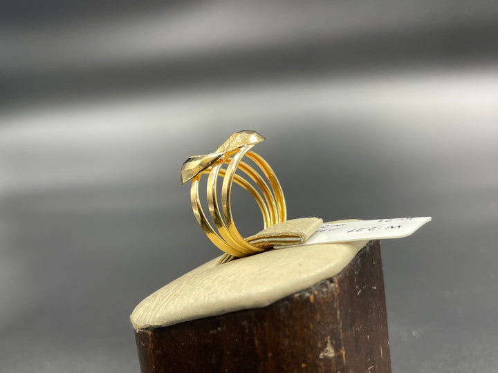 21K Gold Classic Ring by Saeed Jewelry - Image 6