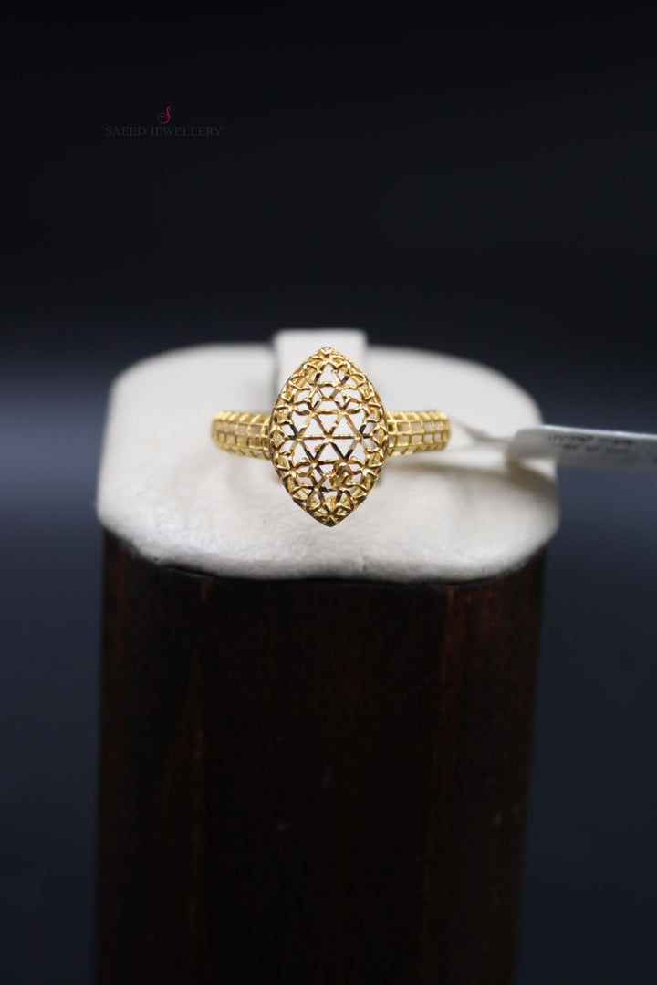 21K Gold Light Ring by Saeed Jewelry - Image 7