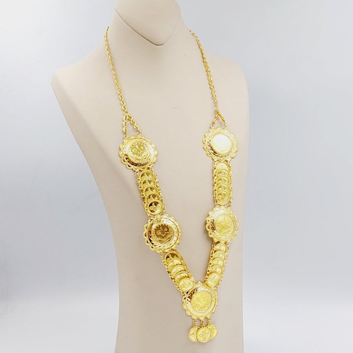 21K Gold Lirat Rashadi Necklace by Saeed Jewelry - Image 8