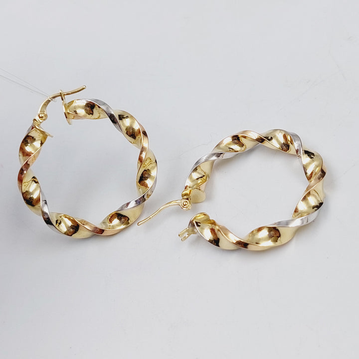 18K Gold Colored Earrings by Saeed Jewelry - Image 13