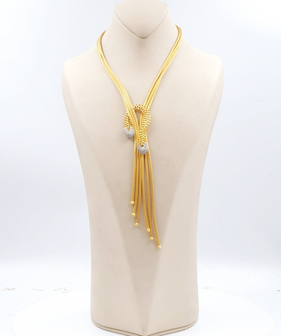 21K Gold Colored Necklace by Saeed Jewelry - Image 20