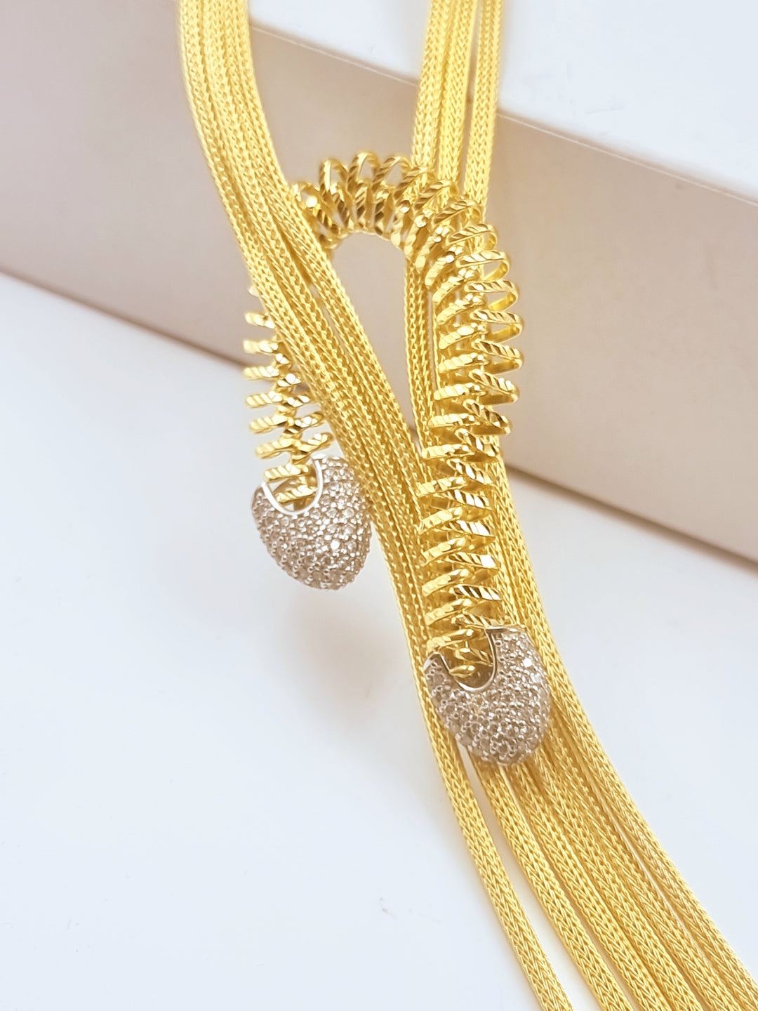 21K Gold Colored Necklace by Saeed Jewelry - Image 16