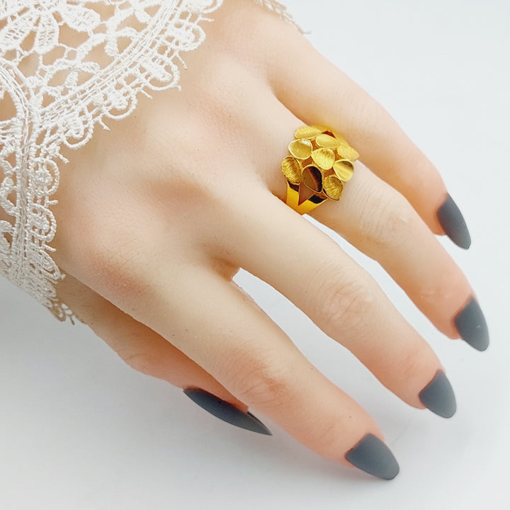 21K Gold Tears Ring by Saeed Jewelry - Image 7