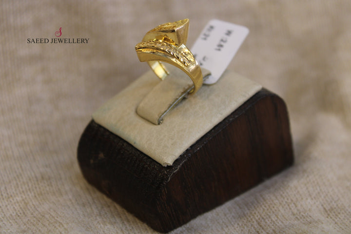 21K Gold Fancy Ring by Saeed Jewelry - Image 10