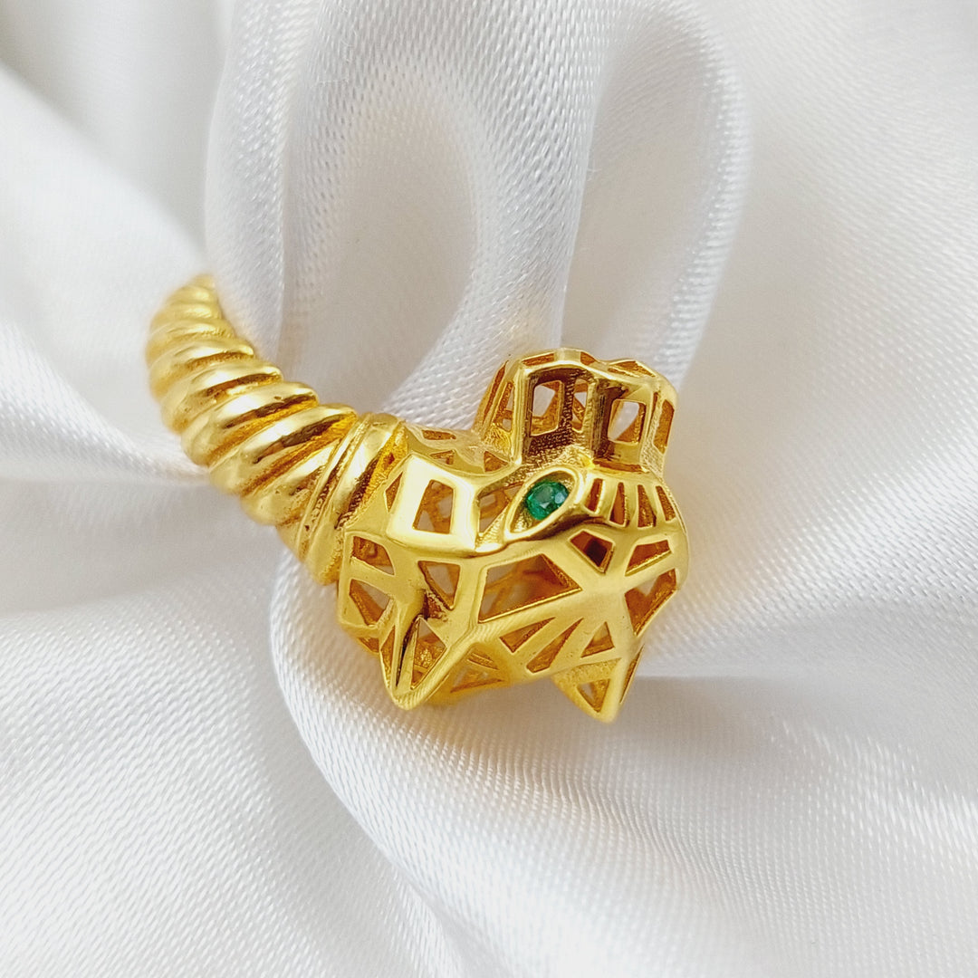 21K Gold Fancy Ring by Saeed Jewelry - Image 6