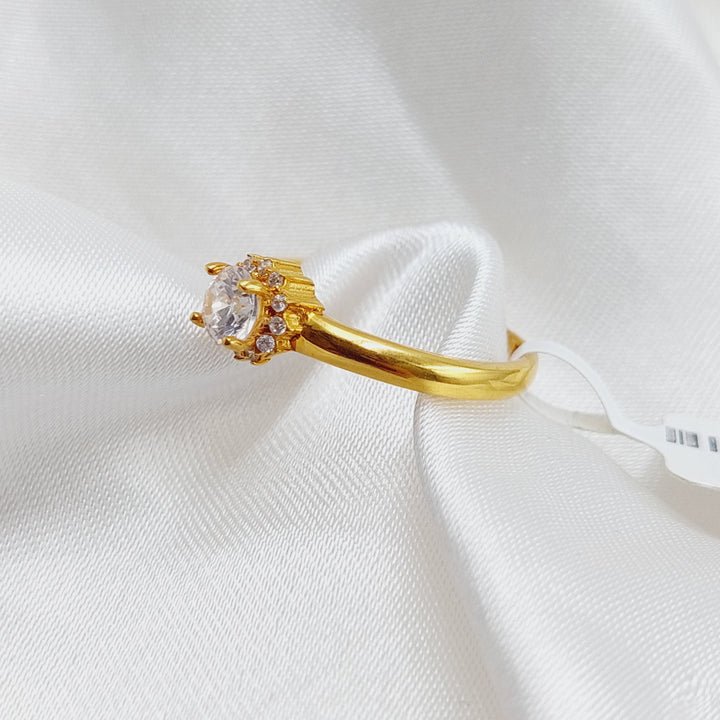 21K Gold Wedding Ring by Saeed Jewelry - Image 7