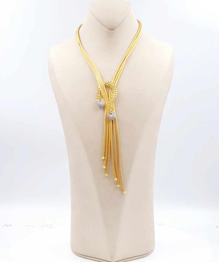 21K Gold Colored Necklace by Saeed Jewelry - Image 13