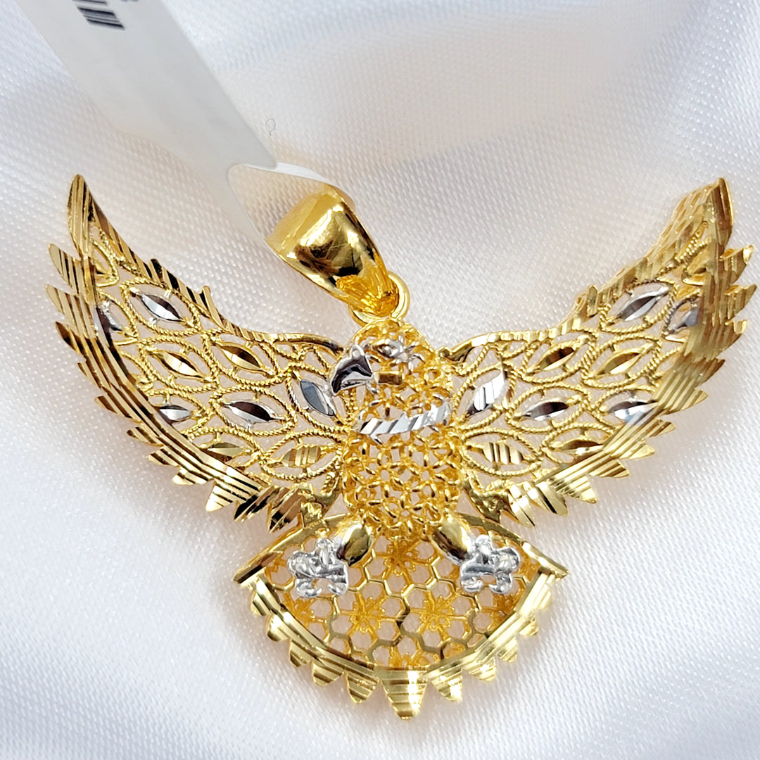 Deluxe Pendant Made of 21K Gold by Saeed Jewelry 