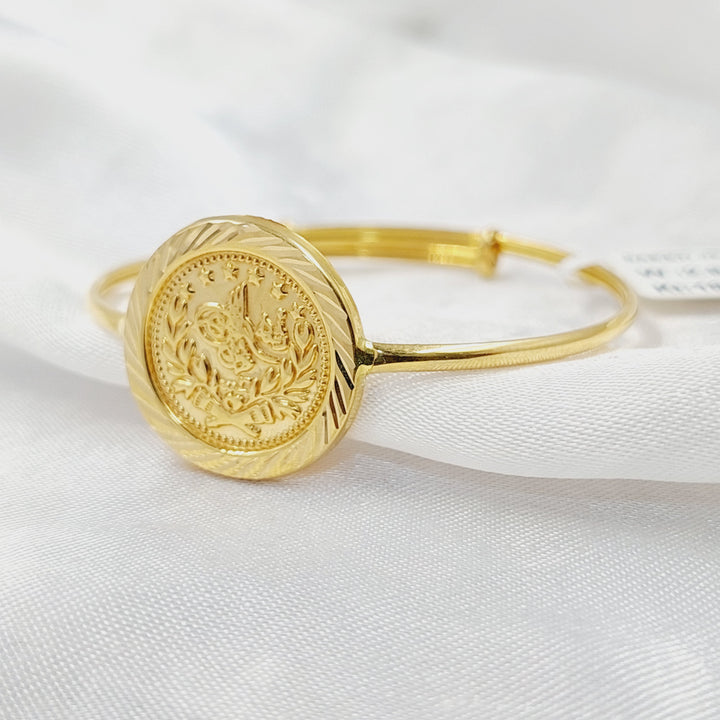 18K اسوارة اطفال-مجوهرات الشيخ سعيد-Saeed Jewelry 