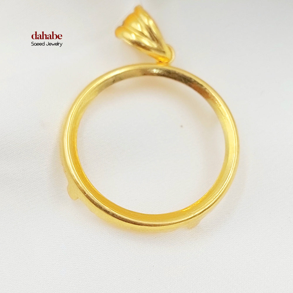 21K برواز ليرات رشادي-مجوهرات الشيخ سعيد-Saeed Jewelry 