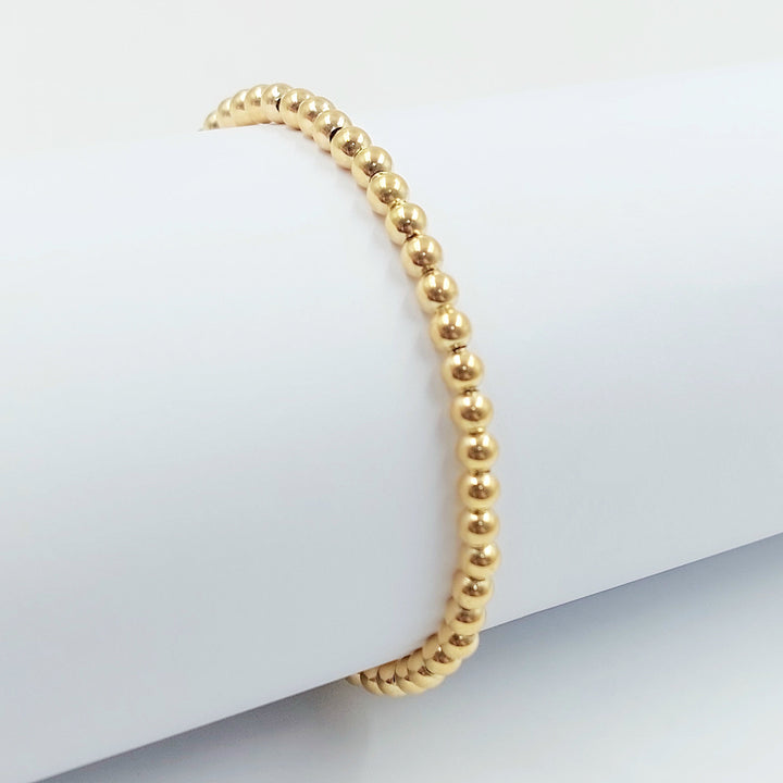 18K اسوارة طابات اكسترا-مجوهرات الشيخ سعيد-Saeed Jewelry 