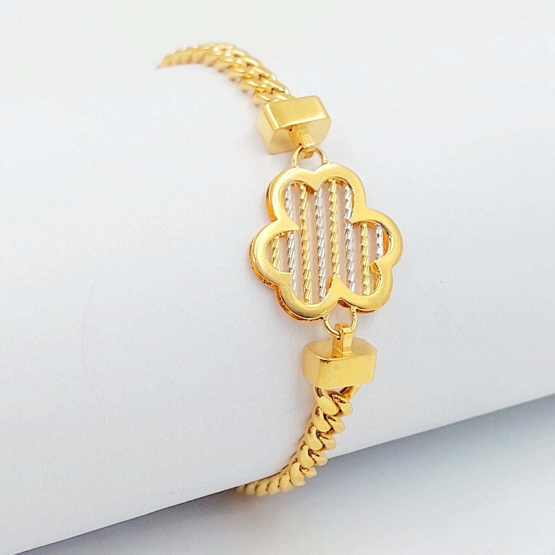 Deluxe Bracelet Made of 21K Gold by Saeed Jewelry 