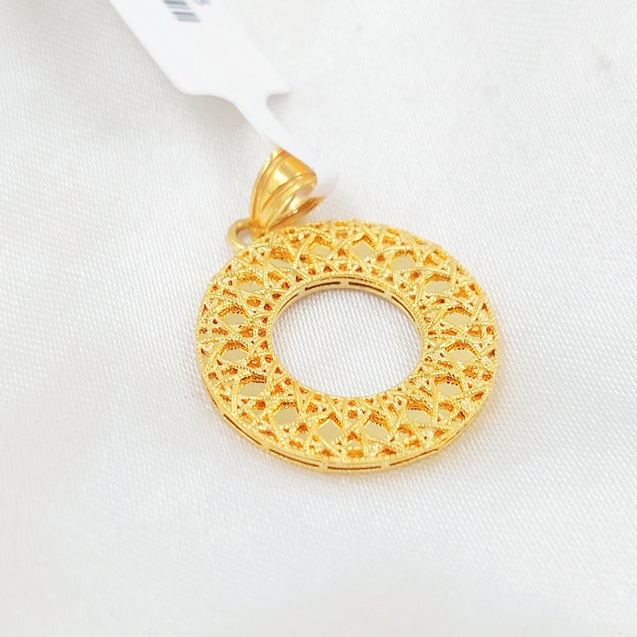 Deluxe Pendant Made of 21K Gold by Saeed Jewelry 