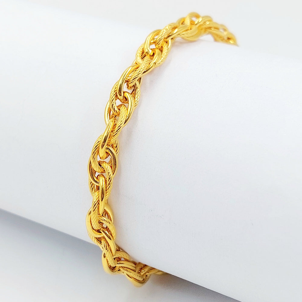 Virna Bracelet Made of 21K Gold by Saeed Jewelry 