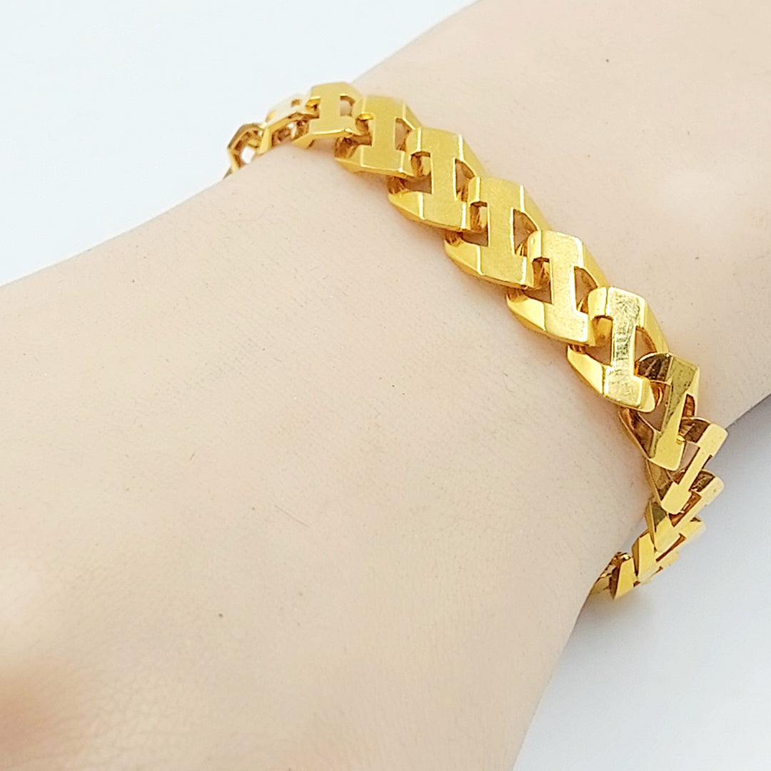 Engraved Cuban Links Bracelet