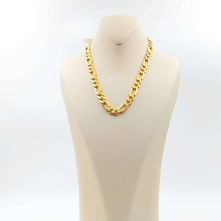 Enameled Cuban Links Necklace