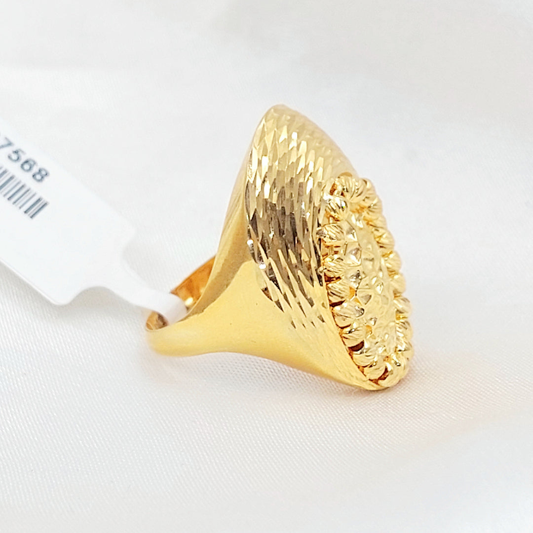 Engraved Balls Ring