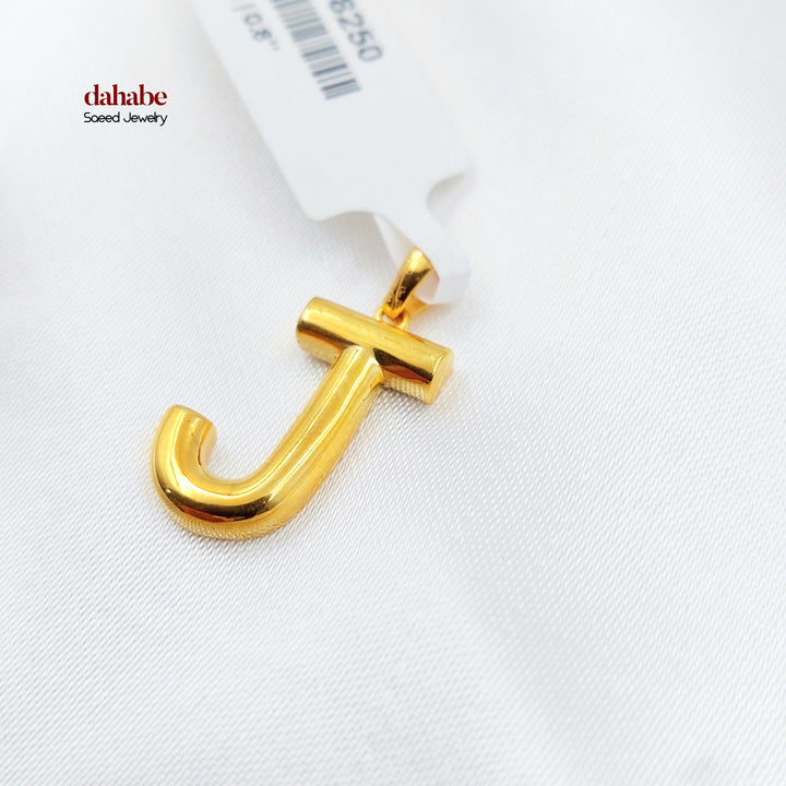 J Letter Pendant