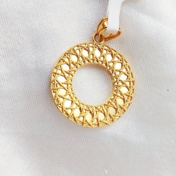 Deluxe Pendant Made of 21K Gold by Saeed Jewelry 