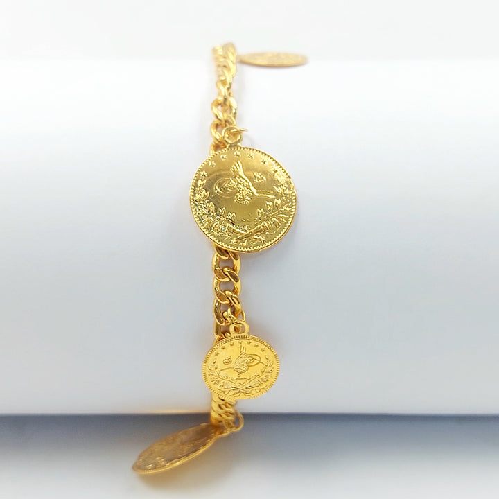 21K اسوارة دنانديش رشادي-مجوهرات الشيخ سعيد-Saeed Jewelry 