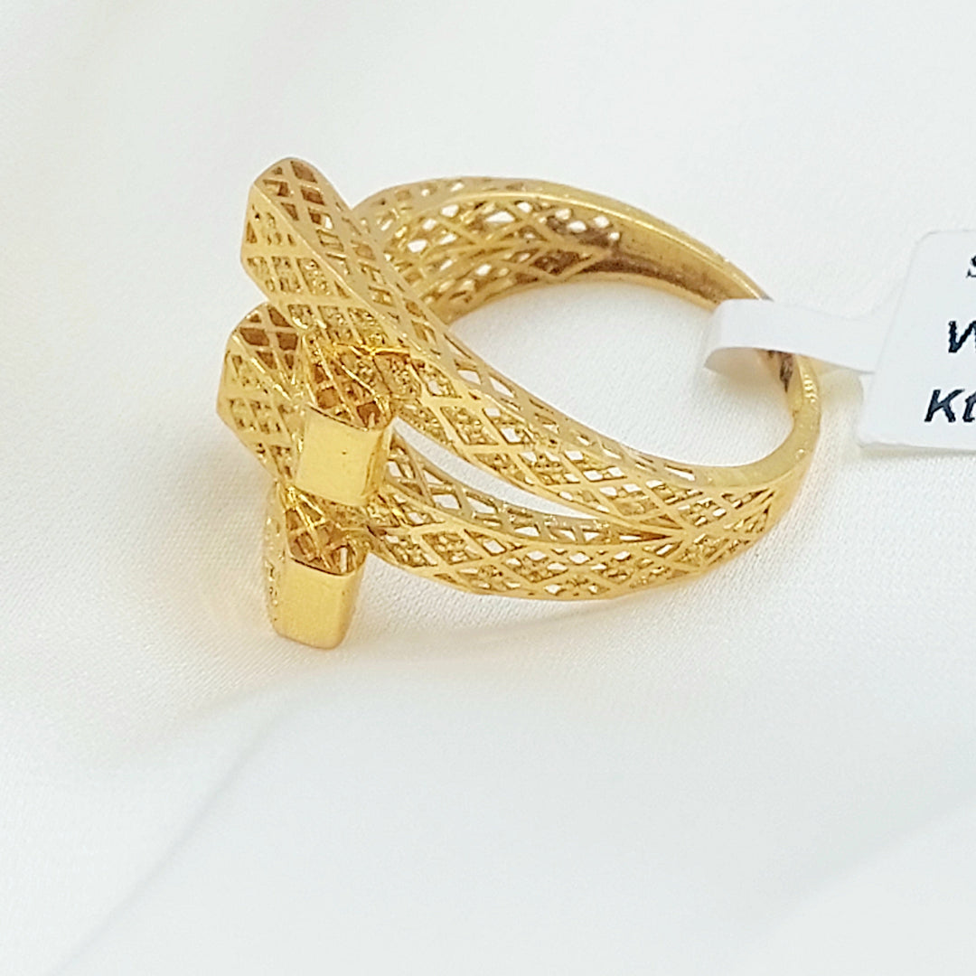 Two Ranges Pyramid Ring