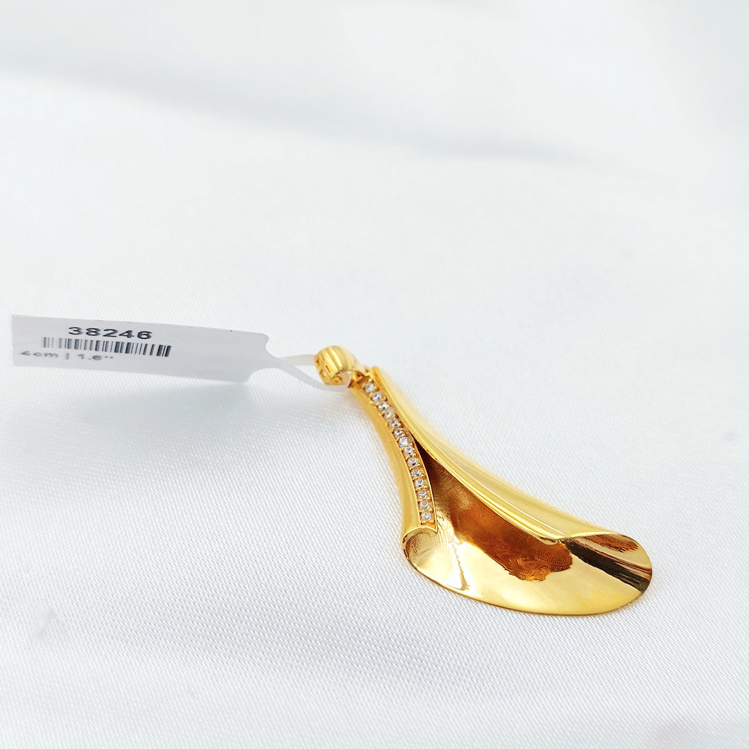 Zircon Studded Deluxe Pendant