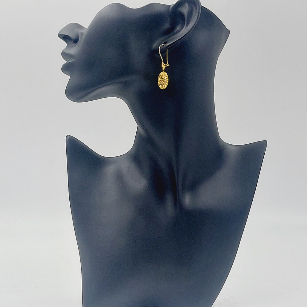 21K حلق شنكل اكسترا-مجوهرات الشيخ سعيد-Saeed Jewelry 