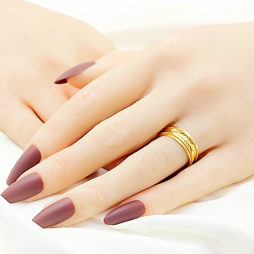 CNC Arrow Wedding Ring