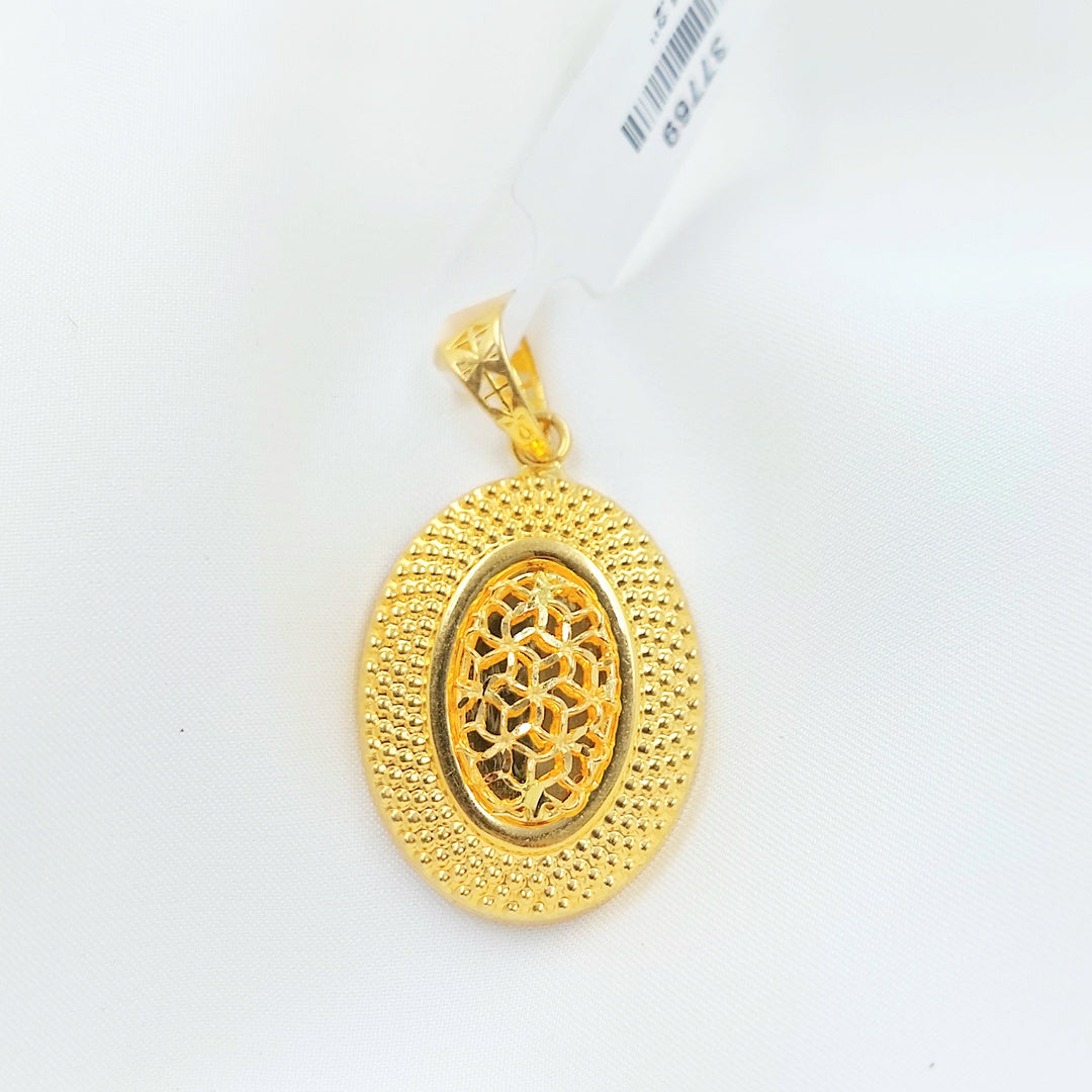 Hollow Engraved Pendant
